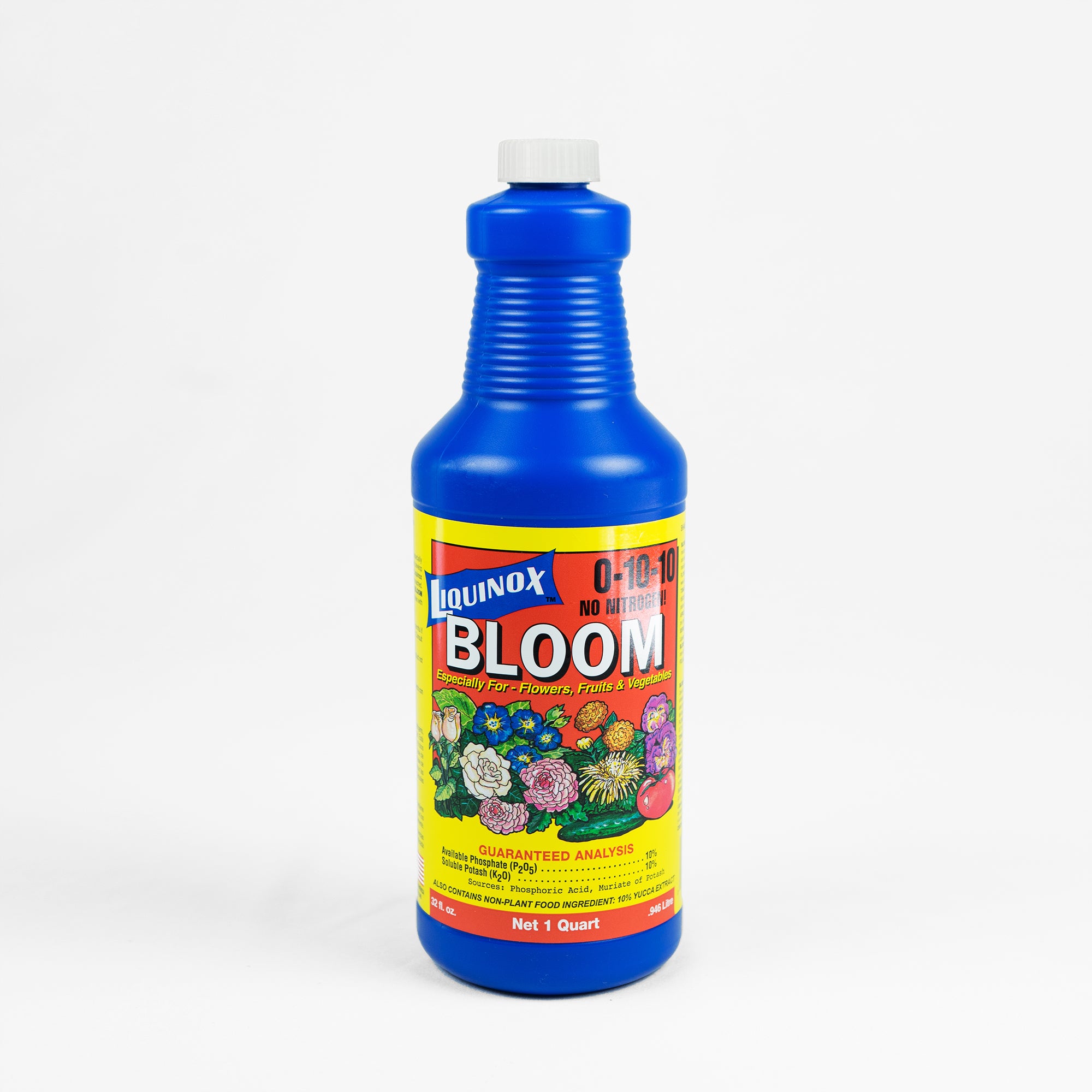 Liquinox Bloom fertilizer bottles